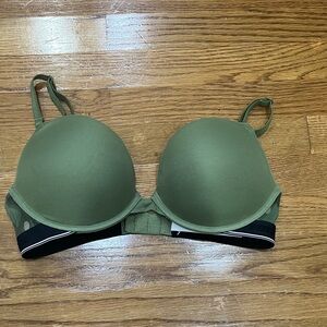 Olive Green Women's Bra
